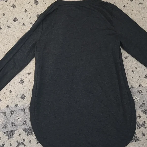 Athleta CYA Charcoal Black Shirt - Picture 4 of 4
